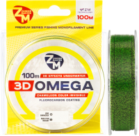 Леска монофильная ZanderMaster 3D Omega 0.309мм 13.6кг / 12007 (100м) - 