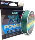 Леска плетеная Dayo Power Braid X4 0.10мм (100м, темно-зеленый) - 