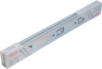 

Комплект направляющих мебельных, Шариковые 45-400 16"