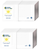 Бумажные салфетки Swed house 64.01.5911 (2шт, белый) - 