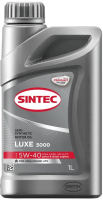 Моторное масло Sintec Luxe 5000 5W40 / 600236 (1л) - 