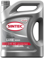Моторное масло Sintec Luxe 5000 5W40 / 600237 (4л) - 