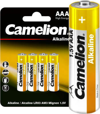 

Комплект батареек, Normal Alkaline BL4 LR03 / LR03-BP4NR