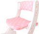 Комплект подушек на стул Друг Кузя Павлин (розовая в звезду) - 