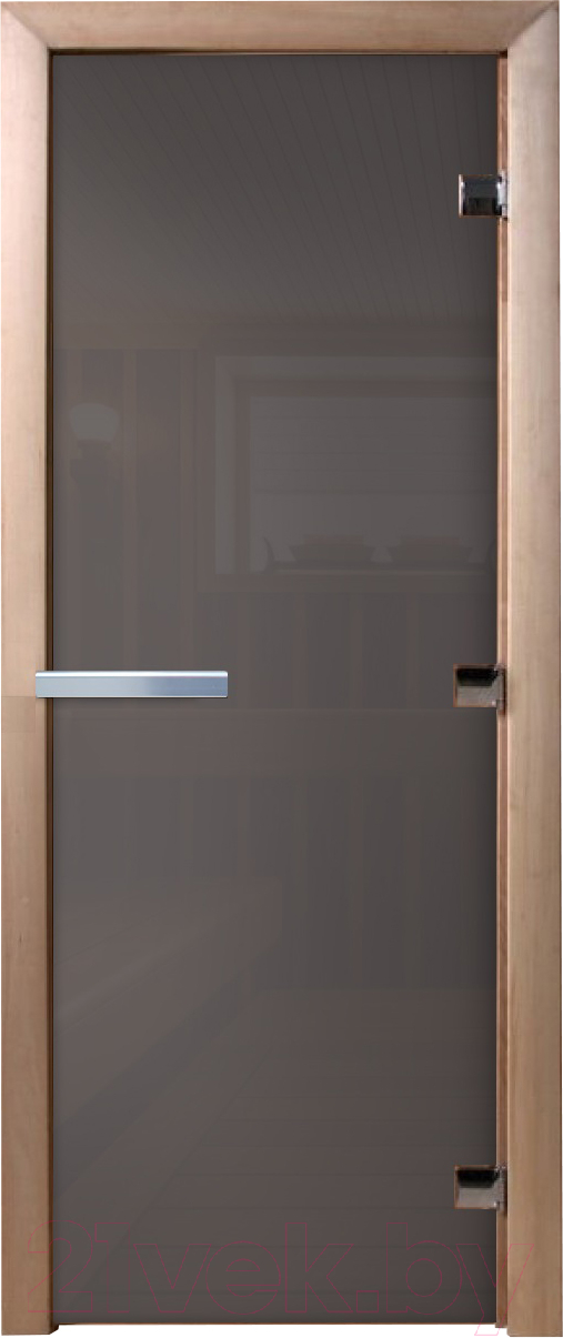 Стеклянная дверь для бани/сауны Doorwood 70x170 / DW03547
