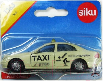 Масштабная модель автомобиля Siku Такси Mercedes-Benz E klasse / 1363