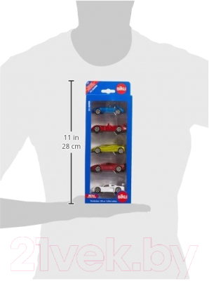 Набор игрушечных автомобилей Siku Легковые машины / 6281