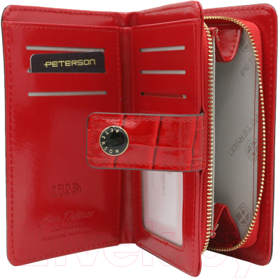 Портмоне Peterson PTN 002-DS (красный)