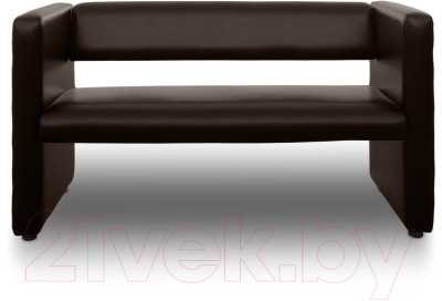 Диван Brioli Джино двухместный 1.3м (L13/коричневый)