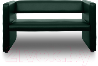 Диван Brioli Джино двухместный 1.3м (L15/зеленый)