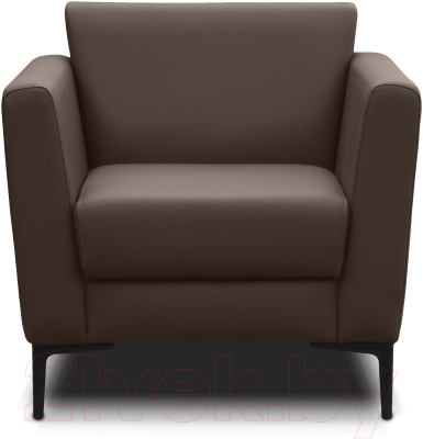 Кресло мягкое Brioli Куно М (L13/коричневый)