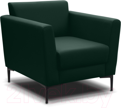 Кресло мягкое Brioli Куно М (L15/зеленый)