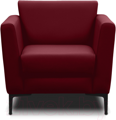 Кресло мягкое Brioli Куно М (L16/вишневый)