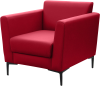 Кресло мягкое Brioli Куно М (L19/красный) - 