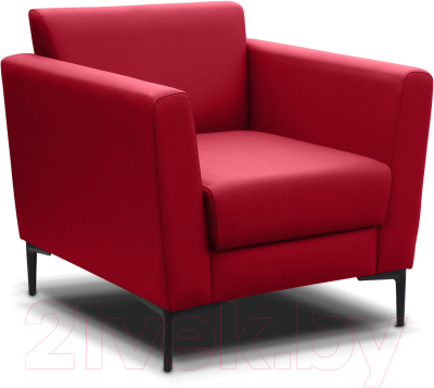 Кресло мягкое Brioli Куно М (L19/красный)