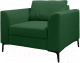 Кресло мягкое Brioli Марк (V5-темно-зеленый) - 