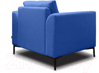 Кресло мягкое Brioli Марк (V15-голубой)