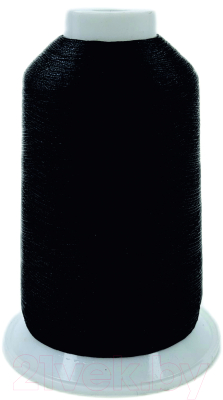 Вышивальные нитки Sentex 120D/2 5000м (черный)