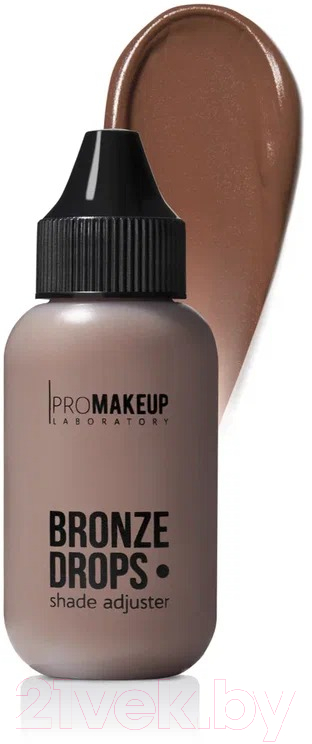 Корректор цвета тональной основы PROMAKEUP Bronze Drops 102 матовый аджастер бронзирующий