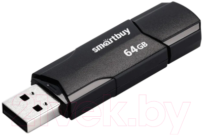 Usb flash накопитель SmartBuy 64Gb Clue Black / SB64GBCLU-K