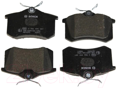 Тормозные колодки Bosch 0986494387