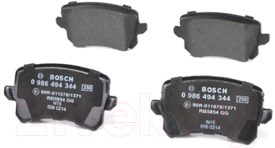 Тормозные колодки Bosch 0986494344