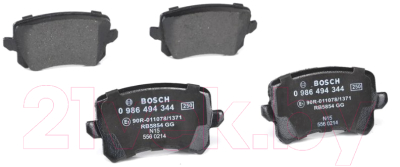 Тормозные колодки Bosch 0986494344