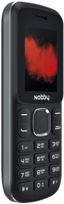 Мобильный телефон Nobby 100 (черный/серый)