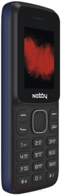 Мобильный телефон Nobby 101 (черный/синий)