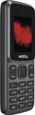 Мобильный телефон Nobby 101 (серый/черный)