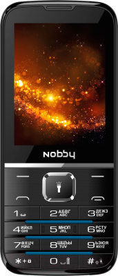 Мобильный телефон Nobby 310 (черный/синий)