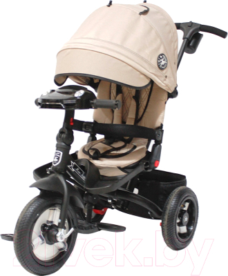 Mini Trike Джинс (бежевый) Трехколесный велосипед с ручкой купить в ...