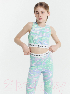Изображение товара Комплект детской одежды Mark Formelle 397728 (р.158-80, мятные волны)