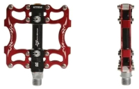 Комплект педалей для велосипеда RockBros 2015-12AR (красный) - 