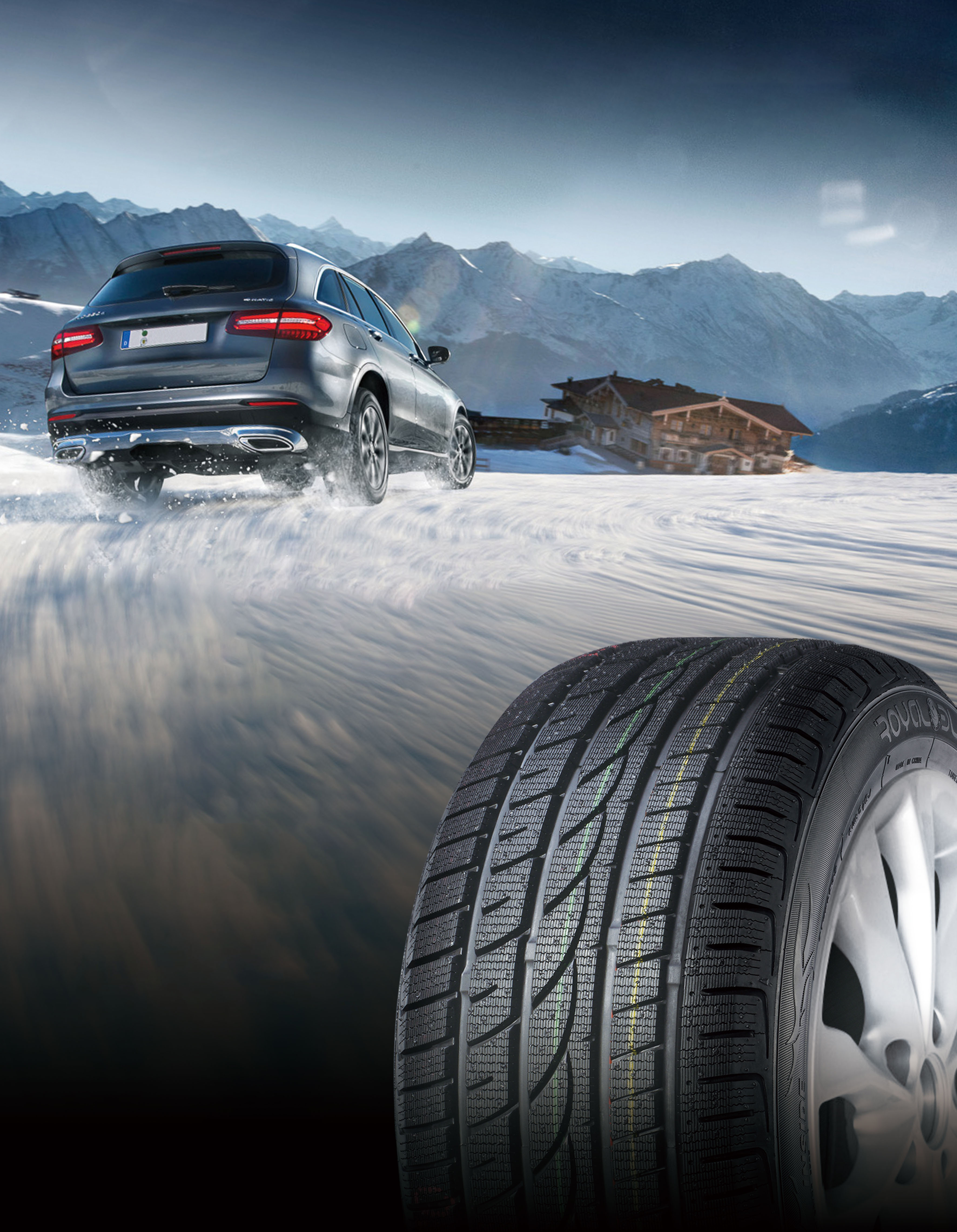 Зимняя шина ROYAL BLACK Royal Winter 215/55R16 97HXL — фото 6