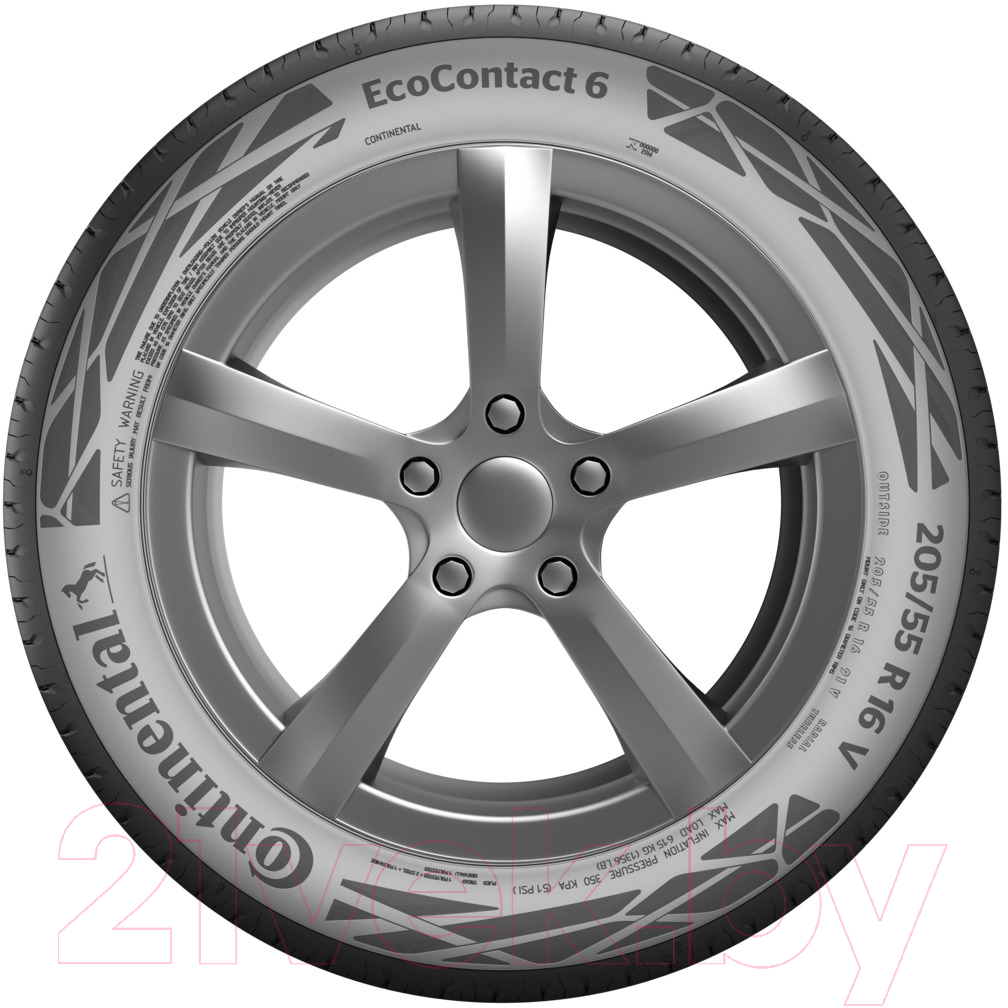 Летняя шина Continental Conti Eco Contact 6 Q  245/40R20 99Y BMW/Mercedes