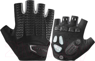 Велоперчатки RockBros S169 (M, черный/серый)