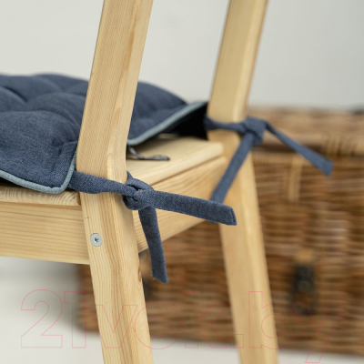 Подушка на стул Pasionaria Ибица 40x40 (синий)
