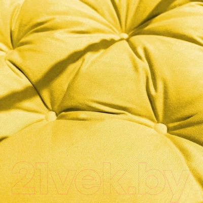 Подушка для садовой мебели Pasionaria Билли 60см (желтый)