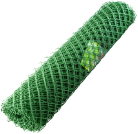 Сетка пластиковая Агросетка-Юг Заборная 1.5x20м Эко  (15x15мм, зеленый) - 