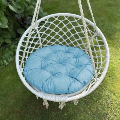 Подушка для садовой мебели Pasionaria Билли 60см (небесно-голубой)