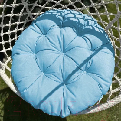 Подушка для садовой мебели Pasionaria Билли 60см (небесно-голубой)
