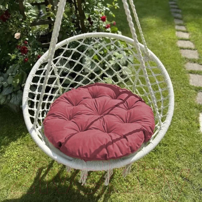 Подушка для садовой мебели Pasionaria Билли 60см (малиновый)