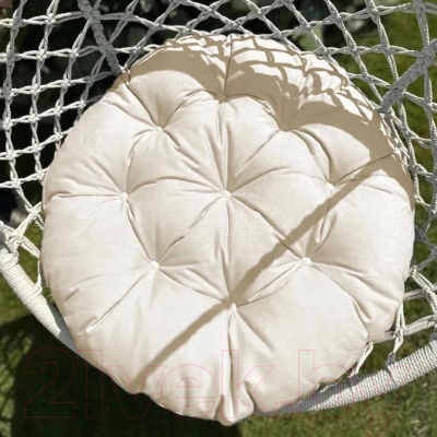 Подушка для садовой мебели Pasionaria Билли 60см (кремовый)