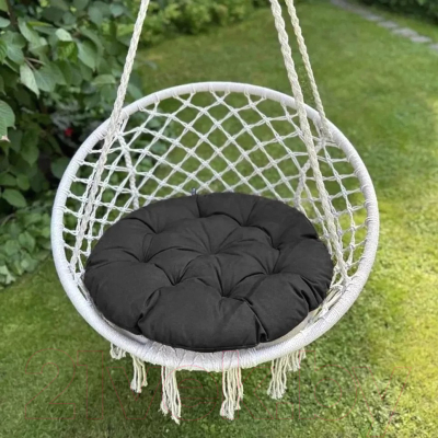 Подушка для садовой мебели Pasionaria Билли 60см (черный)