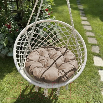 Подушка для садовой мебели Pasionaria Вилли 60см (темно-бежевый)