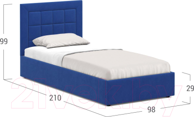 Купить Односпальная кровать Moon Family 1251 / MF005848 в Солигорске