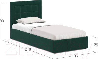 Купить Односпальная кровать Moon Family 1251 / MF005808 в Бобруйске
