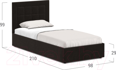 Купить Односпальная кровать Moon Family 1251 / MF005768 в Бобруйске