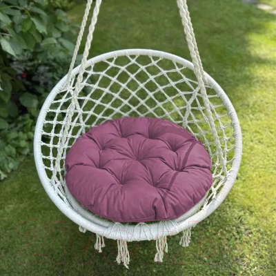 Подушка для садовой мебели Pasionaria Билли 60см (бледно-розовый)